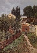 Alfred Sisley Garden Path in Louveciennes oil painting artist